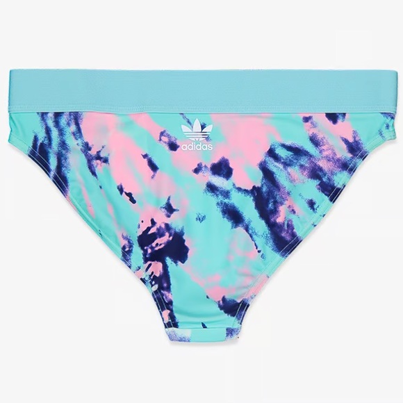 ADIDAS Tie-dye Bandeaux Bikini - Picture 4 of 4